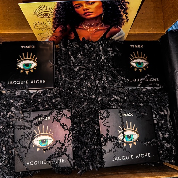 BNIB PAIR OF MUSINGS LEGACY Jacquie Aiche X Timex watches with extra links - Picture 10 of 11